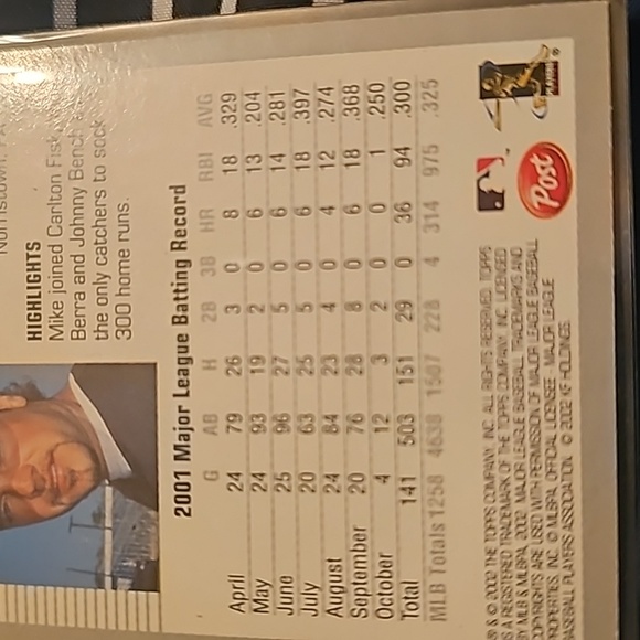 Topps Baseball Card - Picture 3 of 3